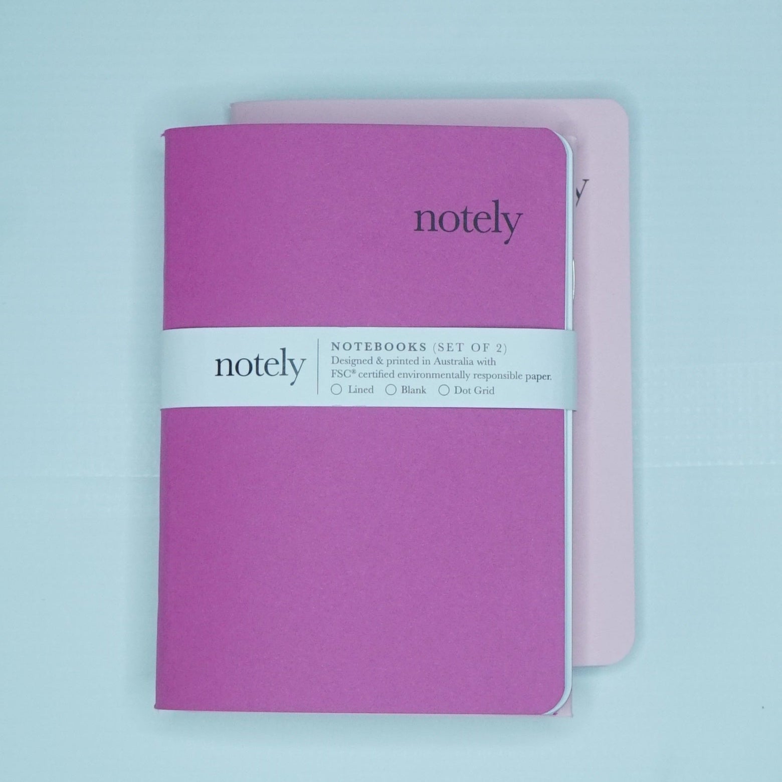 Fuschia & Rose - A6 Notebooks (Set of 2)