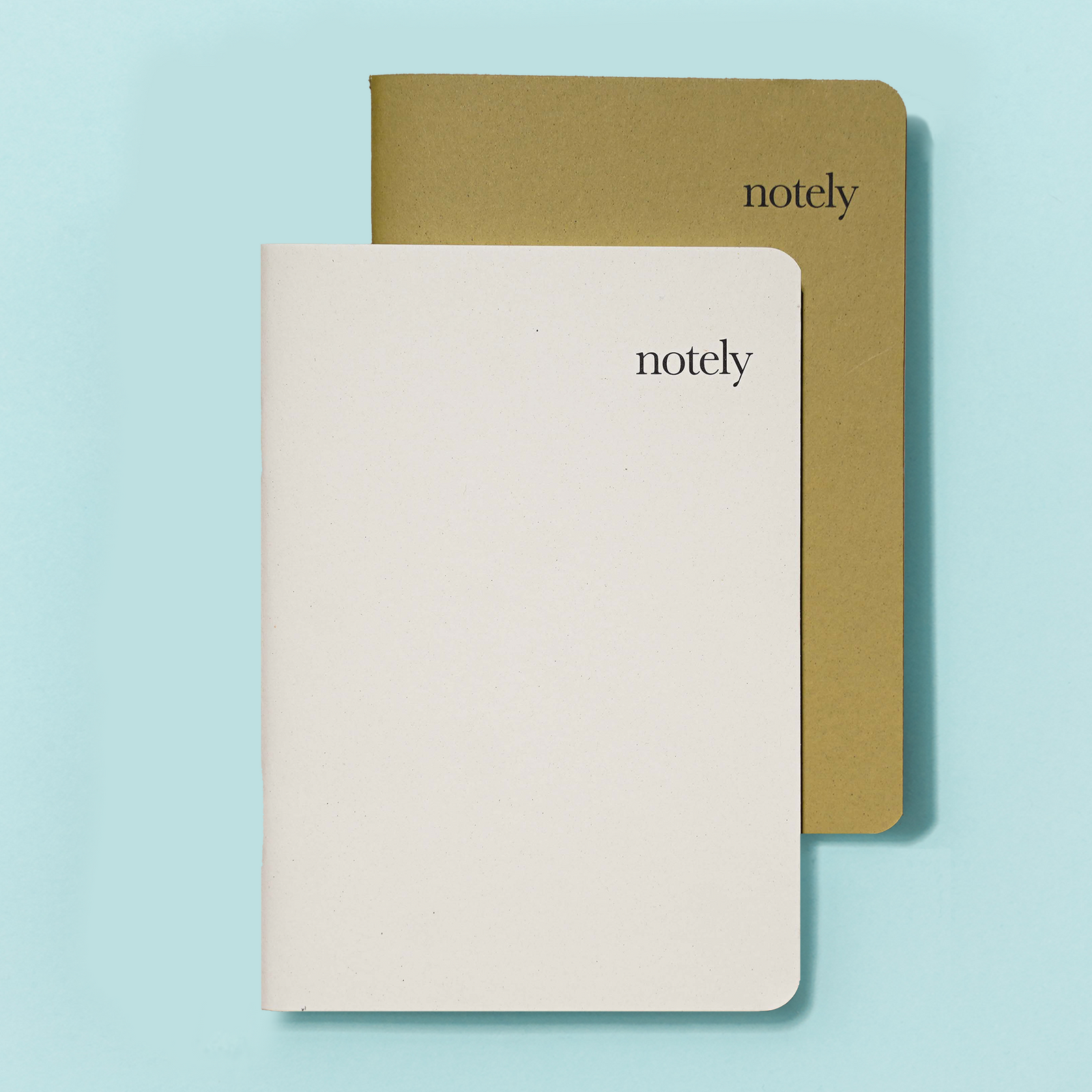 Crush Notes – Citrus and Olive – A5 Notebooks (Set of 2) 64p