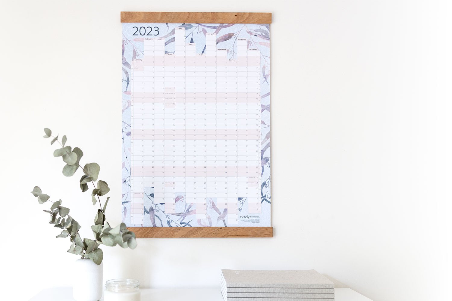6 simple steps to set-up your wall planner, get organised, and thrive! - Notely
