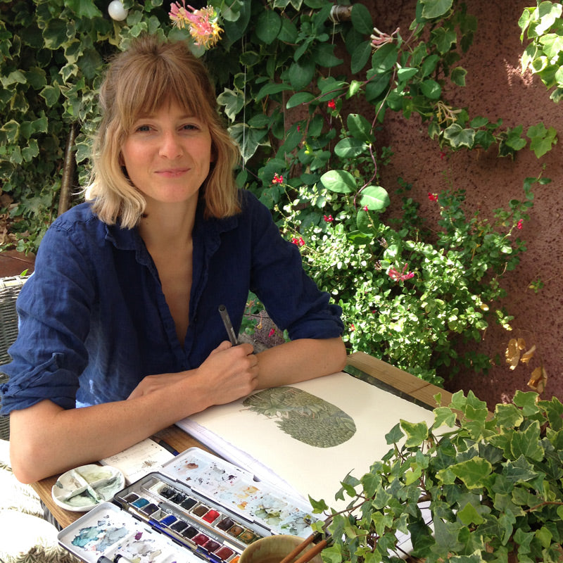 Perfectly Picked, fruity watercolour illustration by Sophie Gilmore