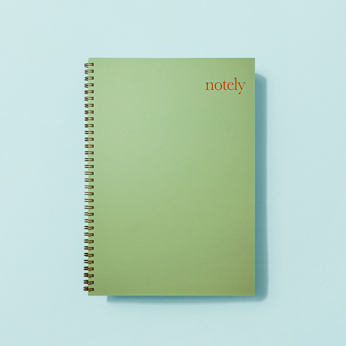 Park Green - A4 Spiral Notebook 120pp