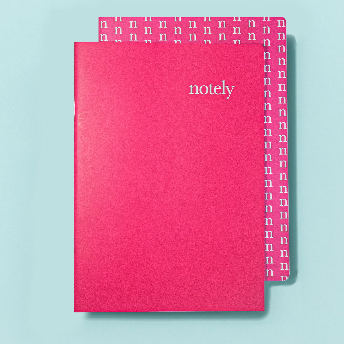 Notely Signature Series - Pink – A4 Notebook (Set of 2) 64p