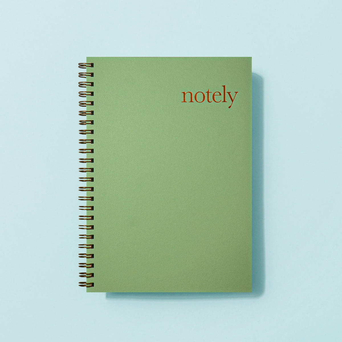 Park Green - A5 Spiral Notebook 120pp