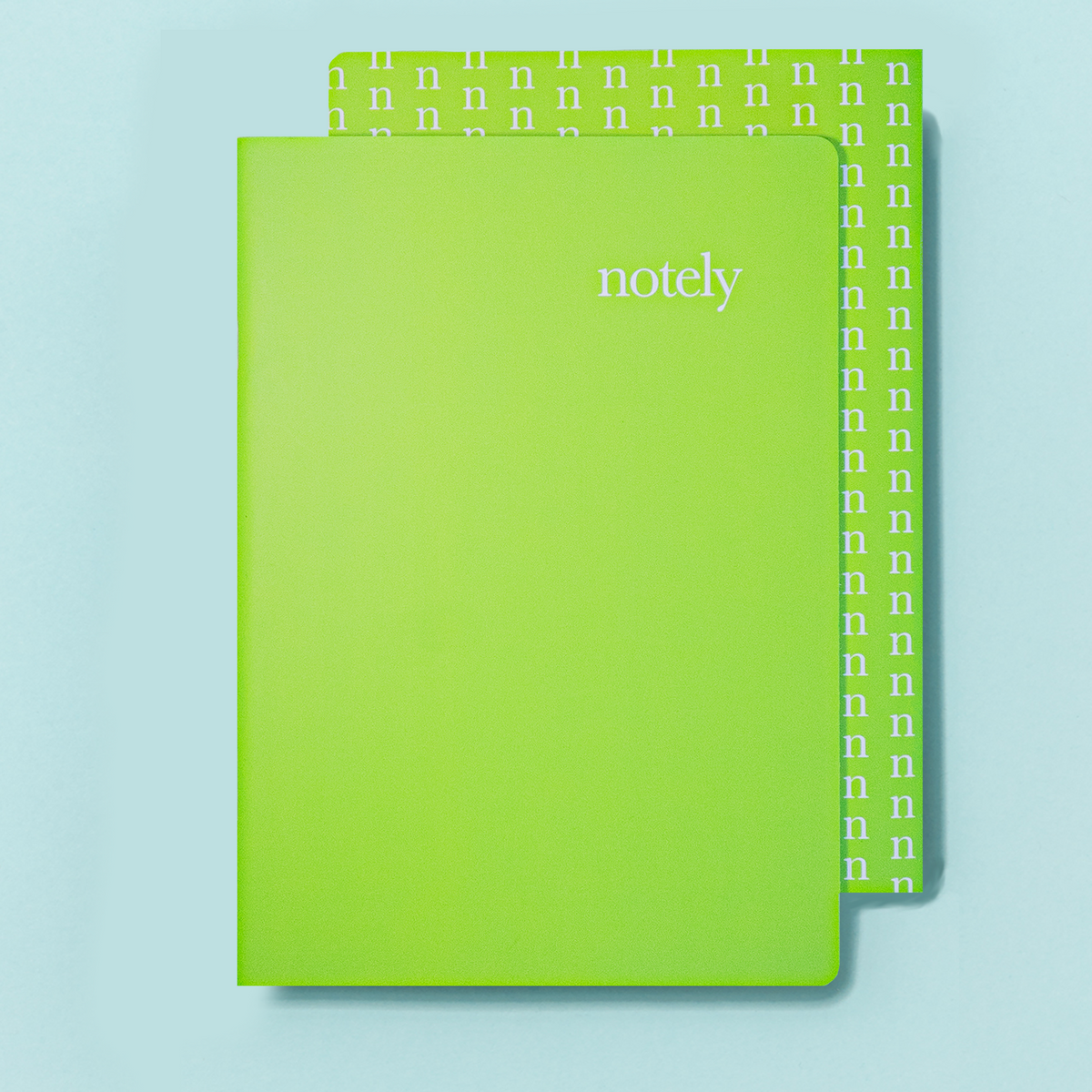 Notely Signature Series - Green – A4 Notebook (Set of 2) 64p