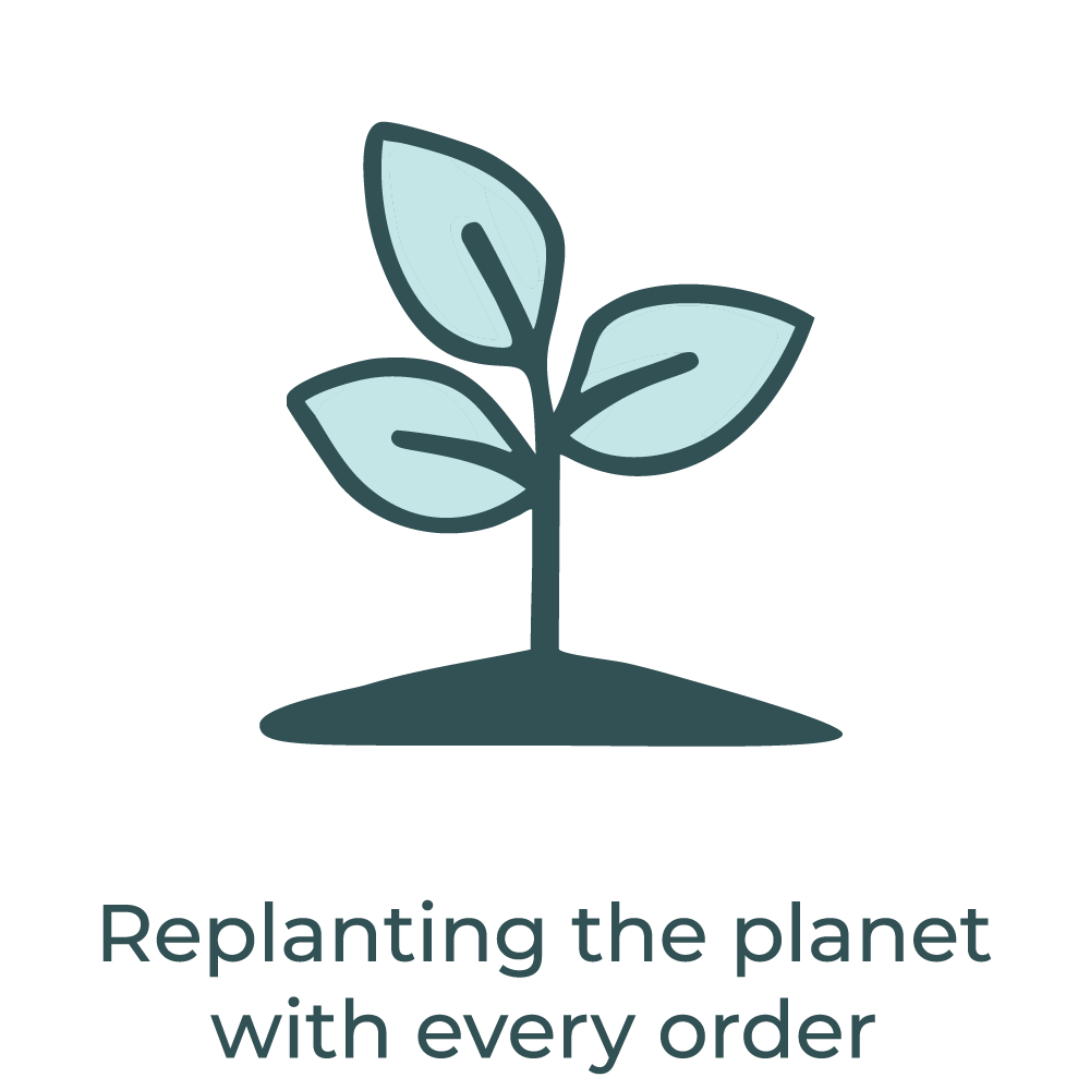 Replanting the planet with every order