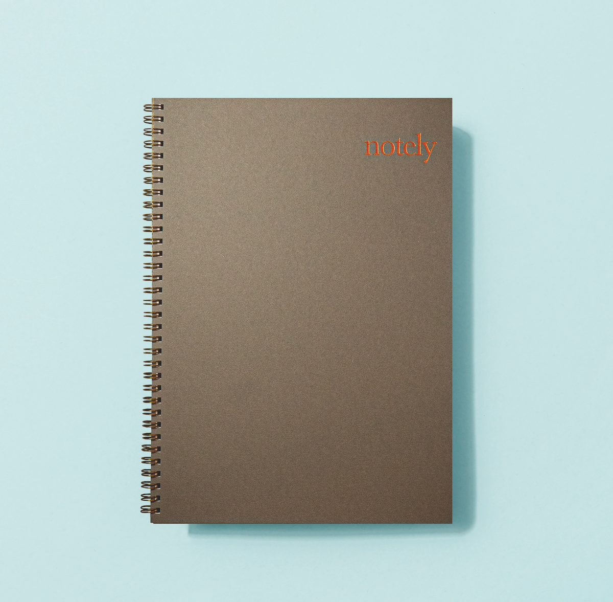 Charcoal – A4 Spiral Notebook 120p