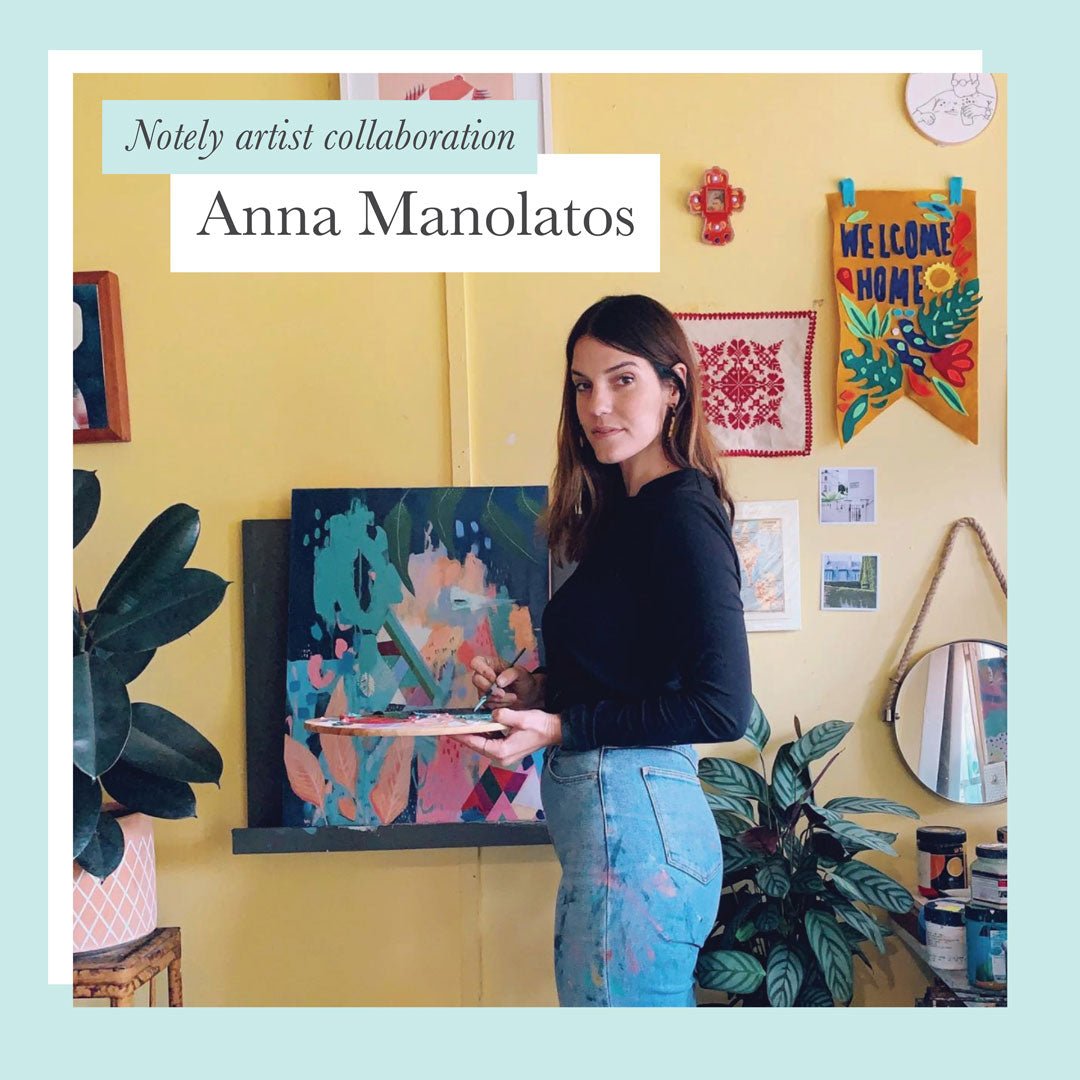 Anna Manolatos – A5 Notebook (Set of 2) – Lined - Notely