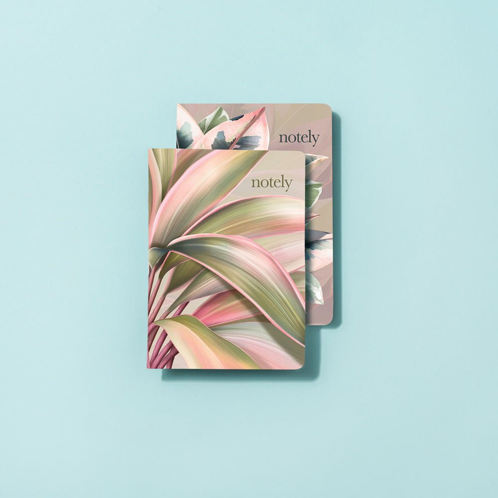 Botanical Notebooks &amp; Cards Stationery Bundle - Notely