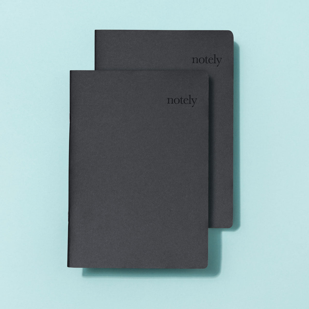 Cup Notes – Noir – A5 Notebook (Set of 2) 64p - Notely Lined