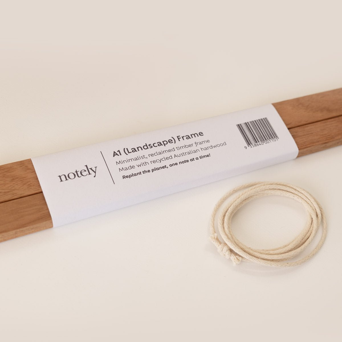 Minimalist Timber Frame (A1 Size) - Notely