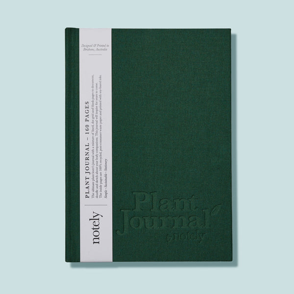 Plant Lover's Journal - Lined, Dot Grid, Blank Pages, Quotes