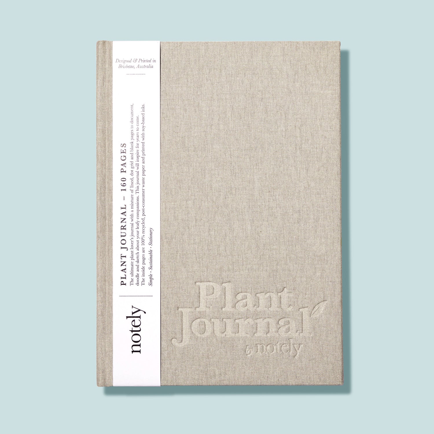 Plant Journal 160p – Soft Grey - Notely