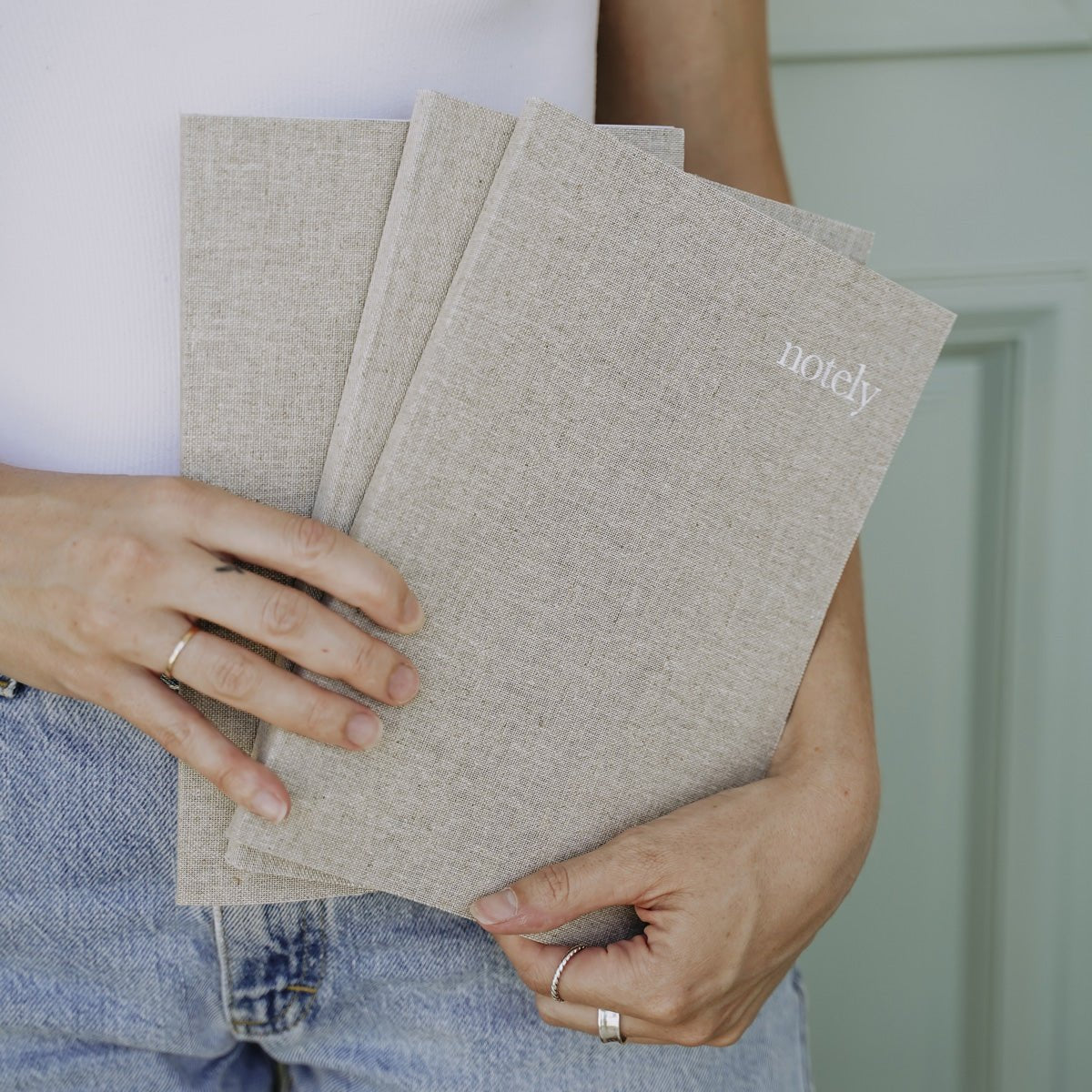 [SECONDS] Soft Cover Linen B5 Journal 140p - Notely Lined